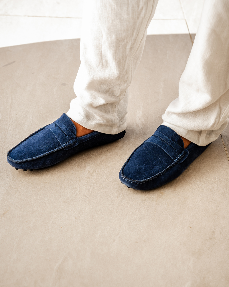 Mocassins Driver de Camurça