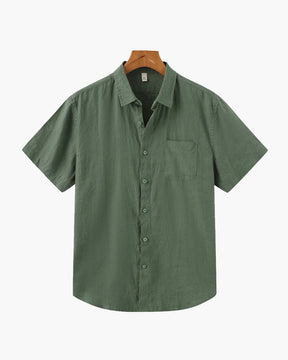 Cape Town - Camisa de Lino (Manga Corta)